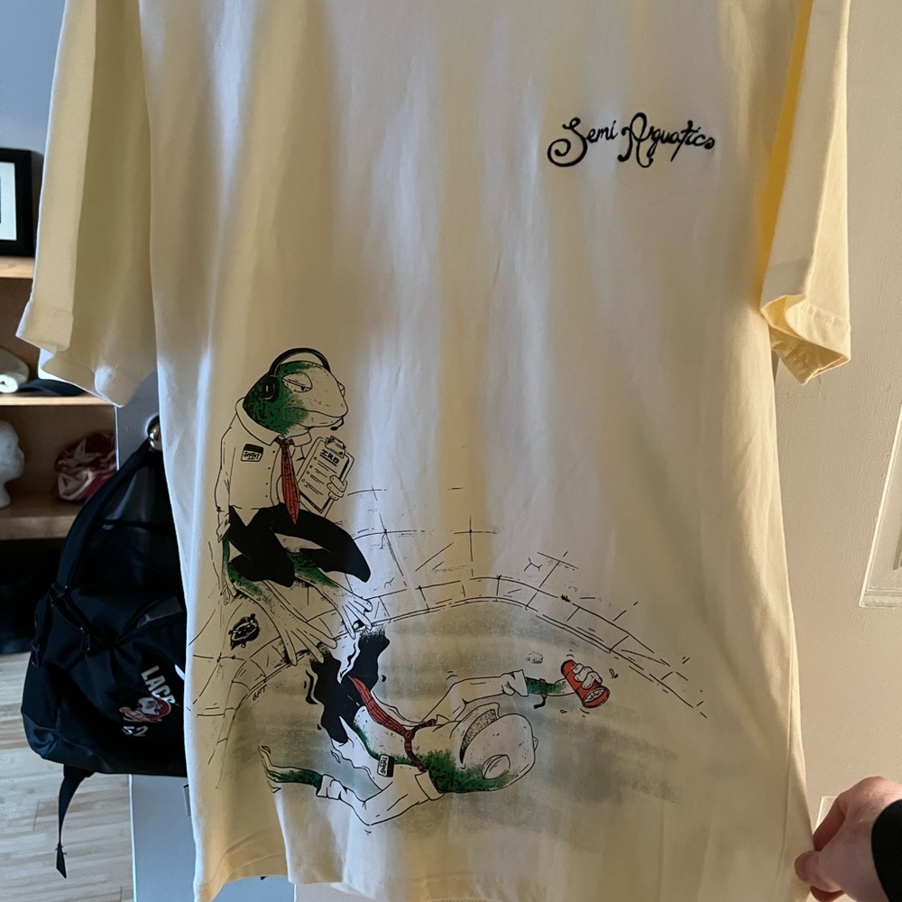 Semi Aquatics Tee Cream